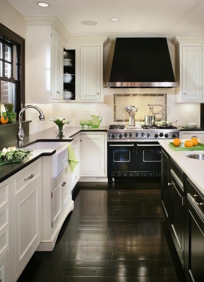 Black-and-White-Kitchen