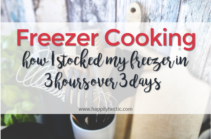 mini freezer cooking