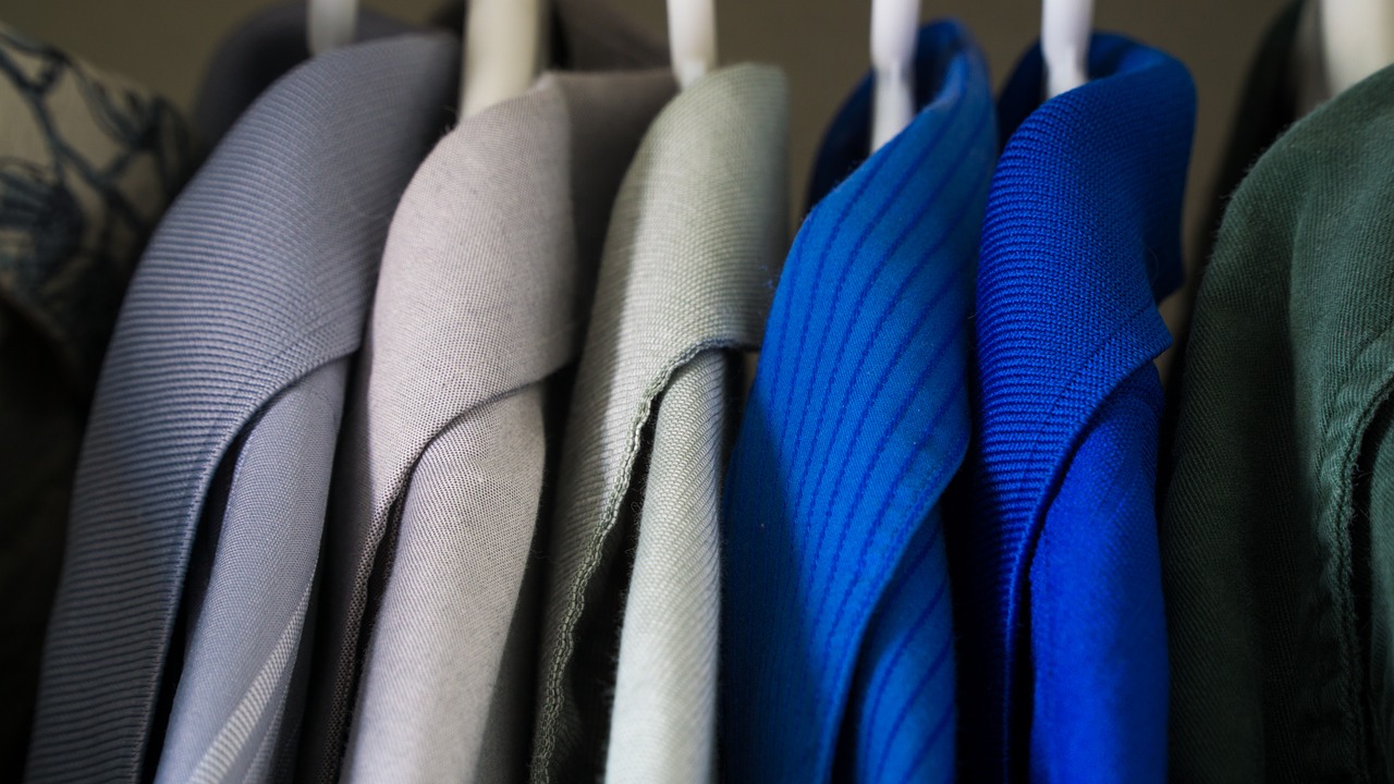 Closet Clothes Blue Clothing  - sdnet01 / Pixabay